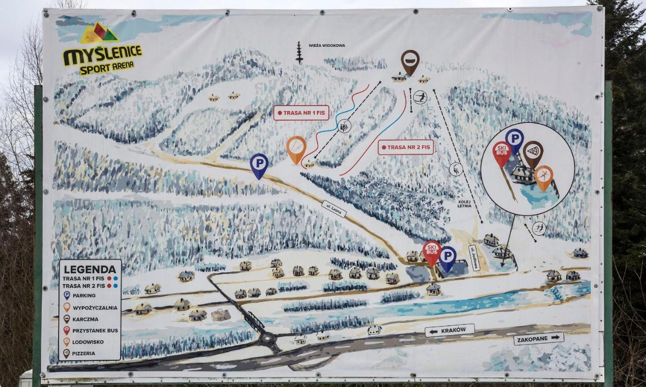 Sloneczny Chelm - Apartamenty W Gorach, Prywatna Sauna Jacuzzi Balia W Cenie, Spa, Grill, Stok Narciarski Myslenice, Sciezki Rowerowe, Rzeka Raba, Widok Na Tatry Exterior foto